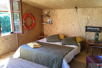 Hébergement insolite : La Cabane Salée de Monica